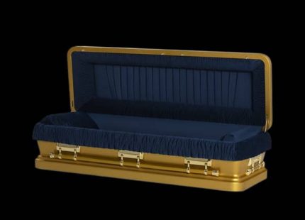 Helios Gold & Blue Casket