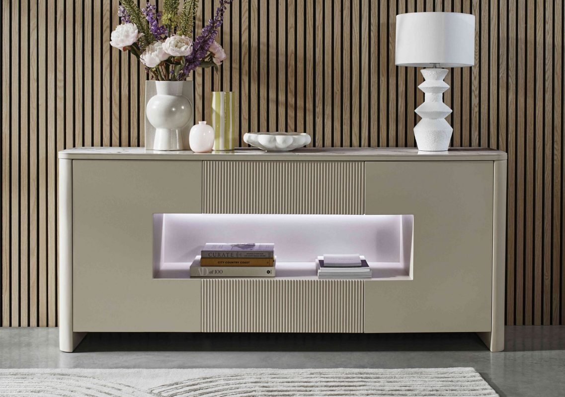 Avorio Sideboard with LED Lights
