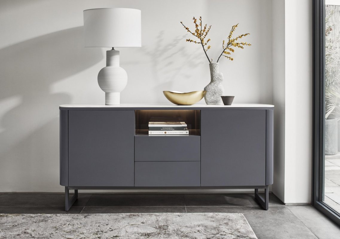 Carrera 2 Door 2 Drawer Sideboard