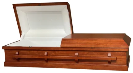 Classic - Poplar Veneer Wood Casket