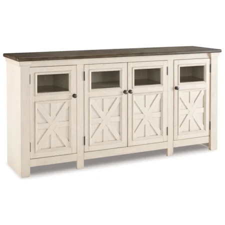 Extra Large TV Stand Bolanburg Collection