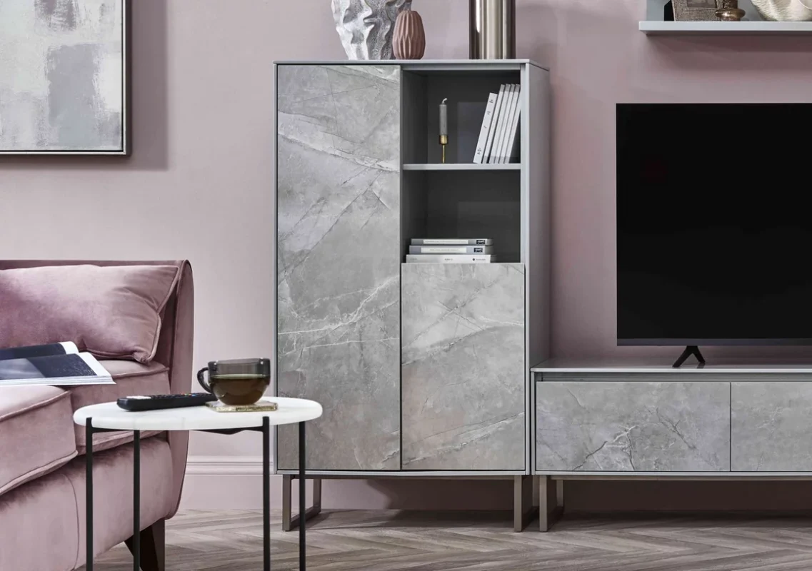 Grigio Highboard