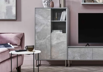 Grigio Highboard