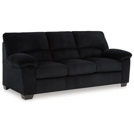 Sofa in Corduroy Fabric