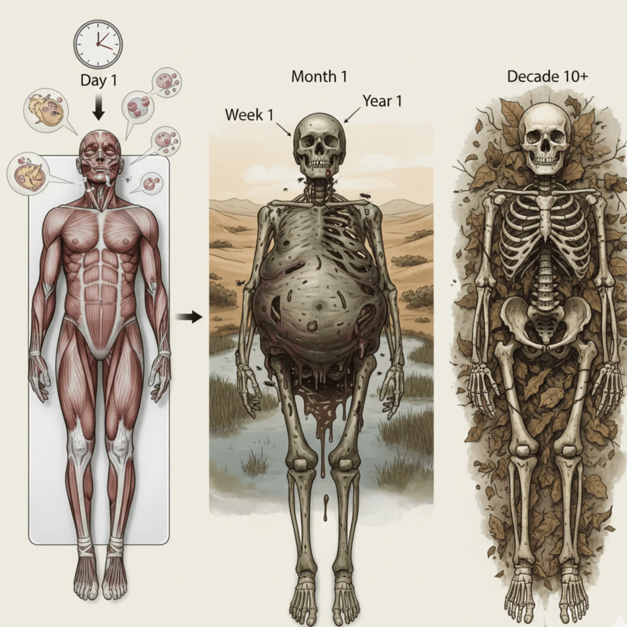 What May You See If You Open The Casket After Ten Years?