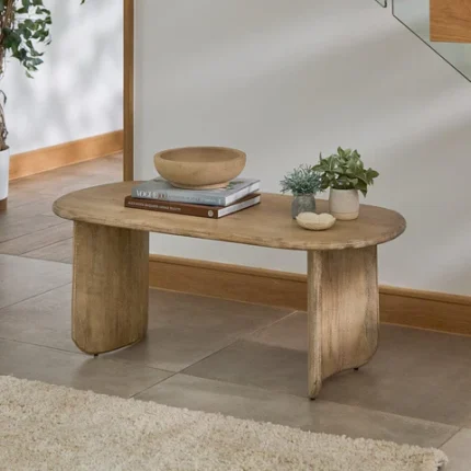 Imogen Chalked Mango Wood Coffee Table